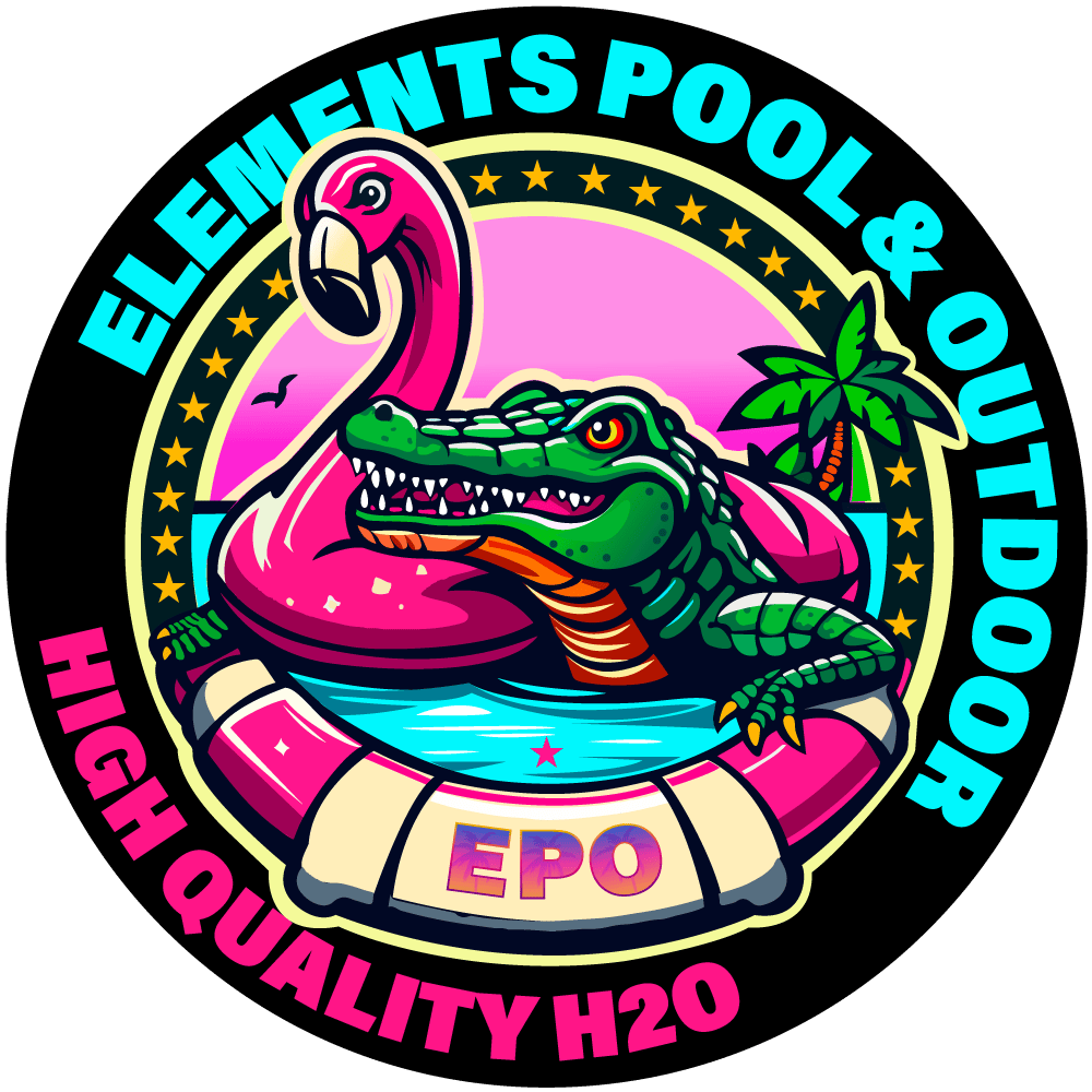 Elements Pool and Outdoor Logo